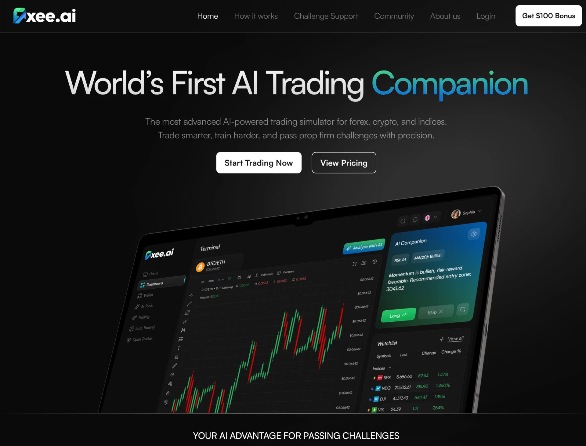 FXEE.AI website